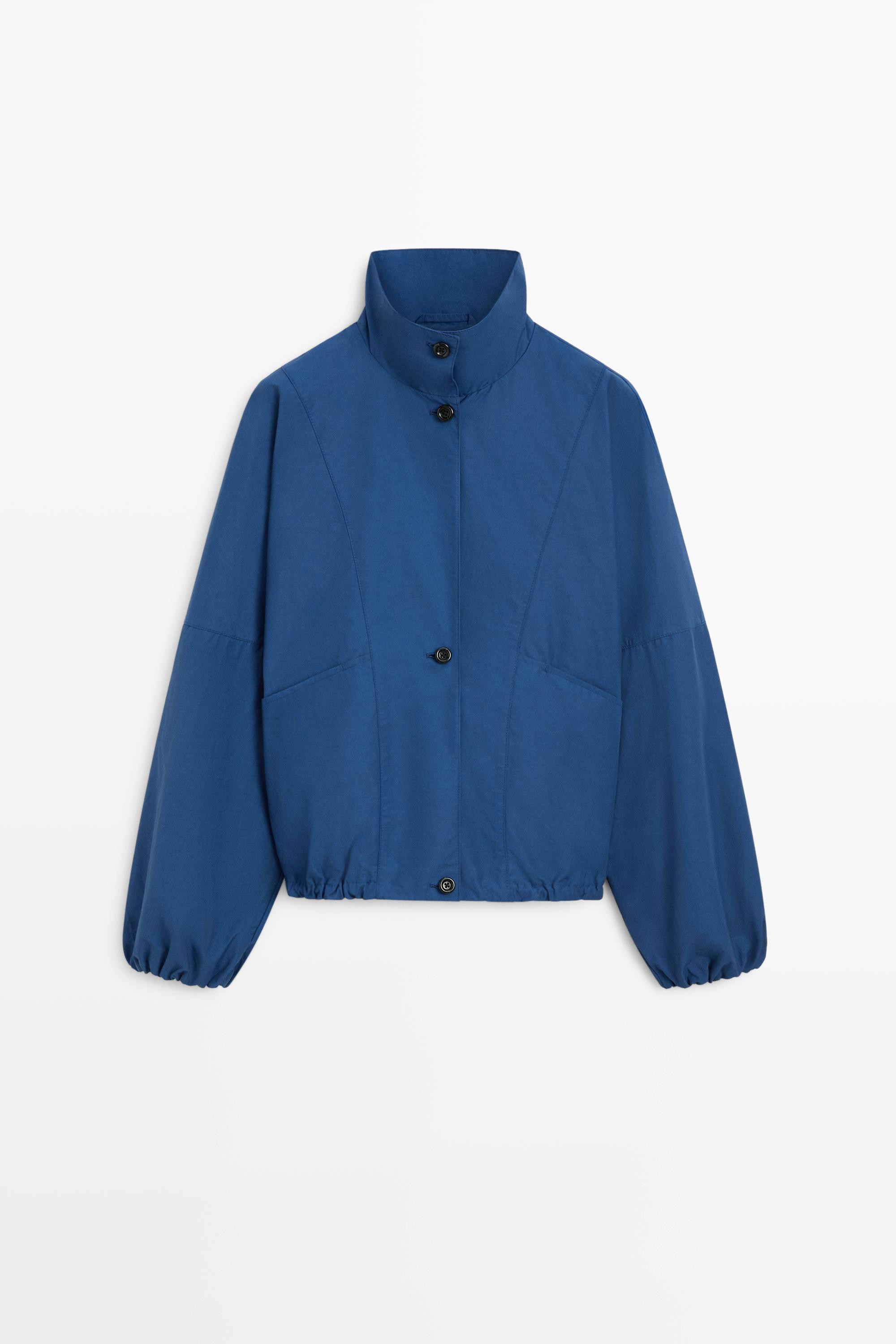 Technical puff bomber jacket | Massimo Dutti UK