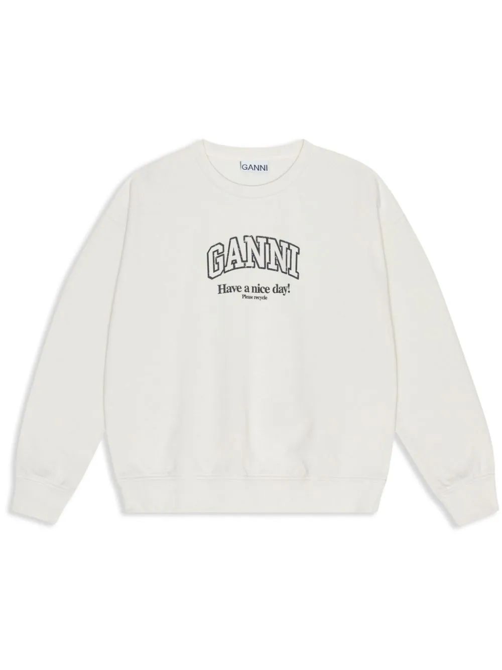 logo-print cotton sweatshirt | Farfetch Global
