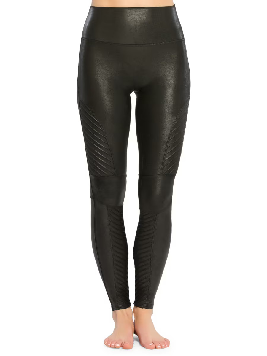 Faux Leather Moto Leggings | Saks Fifth Avenue