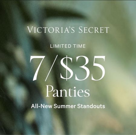 Victoria’s Secret sale! / panties / underwear / thongs / undergarments / cheeky underwear / Cotton High-Leg Brief Panty  

#LTKfindsunder50 #LTKover40 #LTKbeauty