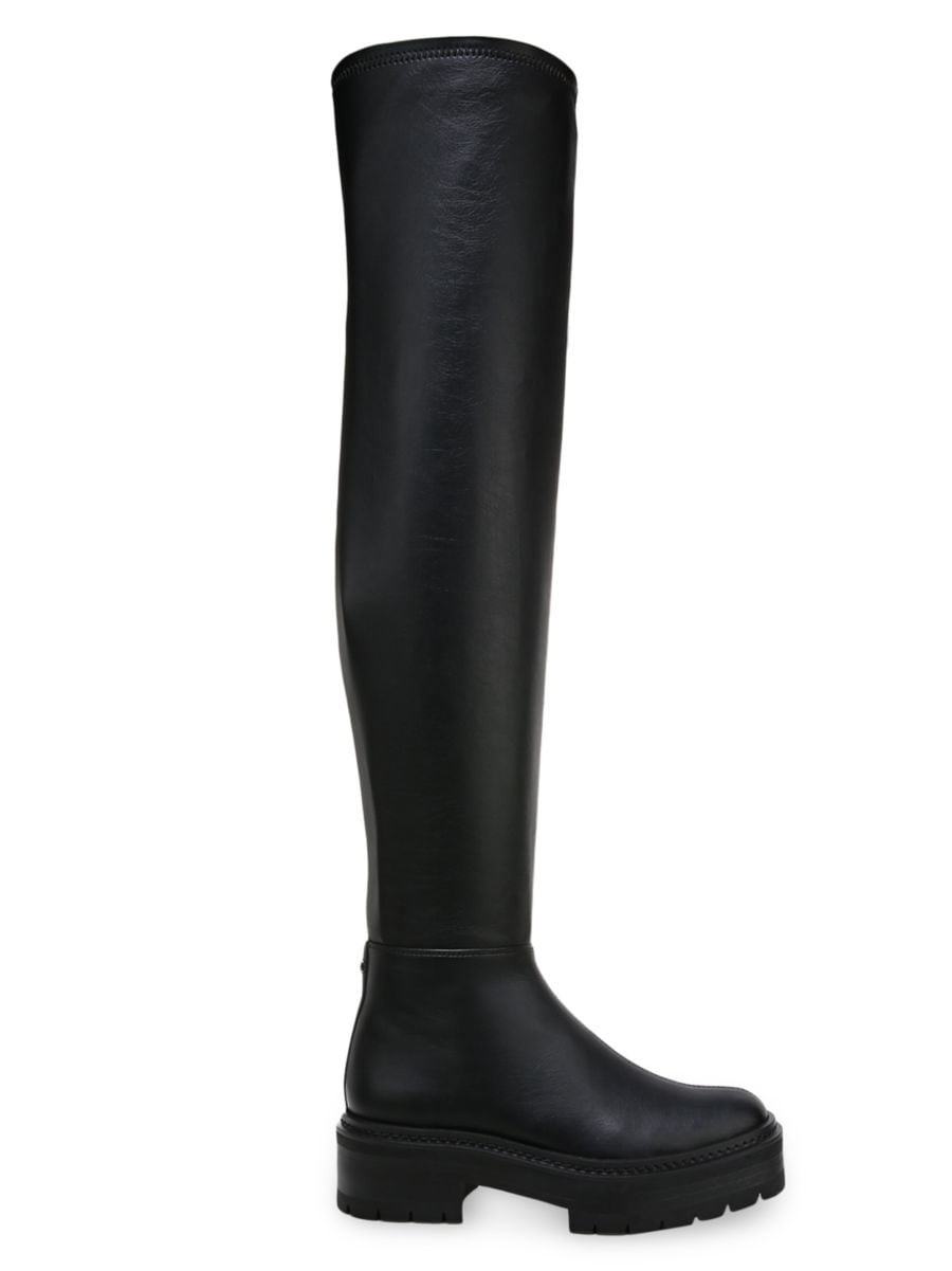 Lydia Lug-Sole Over-The-Knee Boots | Saks Fifth Avenue