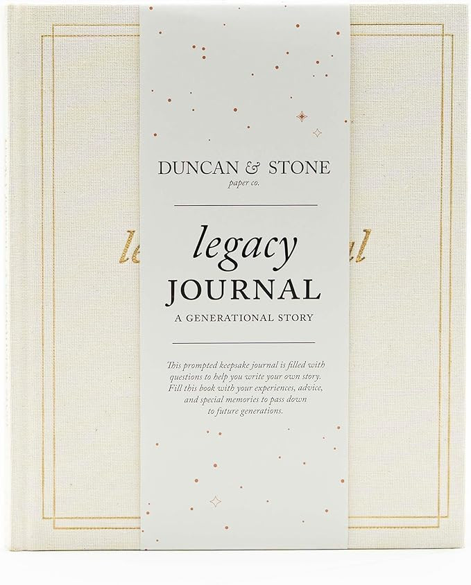 DUNCAN & STONE PAPER CO. Grandparents Legacy Journal - Legacy Book For Parents & Grandparents - K... | Amazon (US)