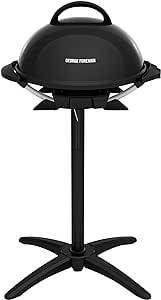 George Foreman GIO2000BK Indoor/Outdoor Electric Grill, 15-Serving, black | Amazon (US)