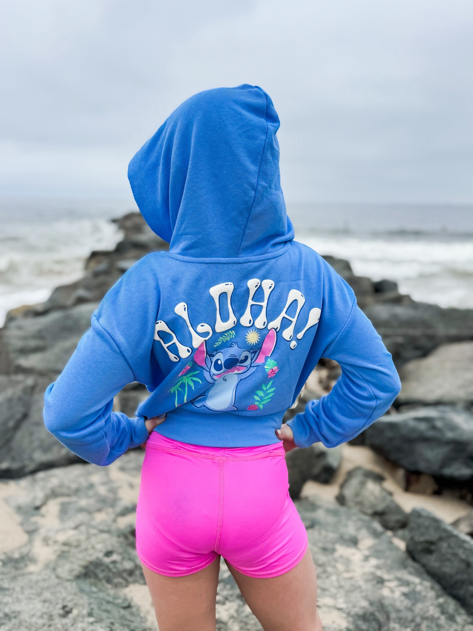 Girls Disney LILO & Stitch hoodie 🤍

#LTKKids #LTKFamily