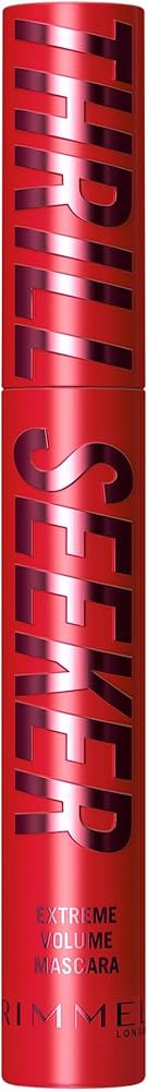 Rimmel Thrill Seeker Extreme Mascara, 001 Black, Ultra Volumising, Lengthens and Lifts Lashes, Up... | Amazon (UK)