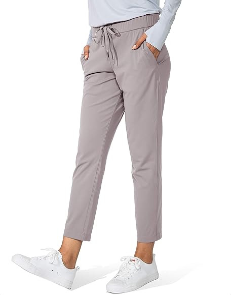 G Gradual Women's Pants with Deep Pockets 7/8 Stretch Ankle Sweatpants for Golf, Athletic, Lounge... | Amazon (US)