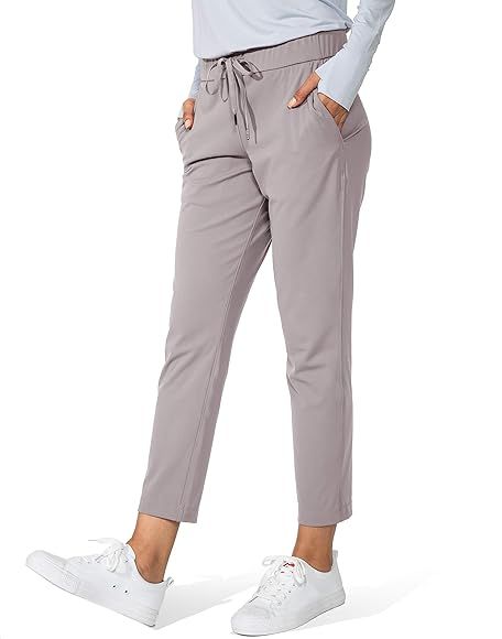 G Gradual Women's Pants with Deep Pockets 7/8 Stretch Ankle Sweatpants for Golf, Athletic, Lounge... | Amazon (US)