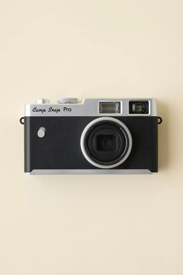 Camp Snap Pro Screen-Free Digital Camera in Silver/Black at Urban Outfitters | Urban Outfitters (US and RoW)