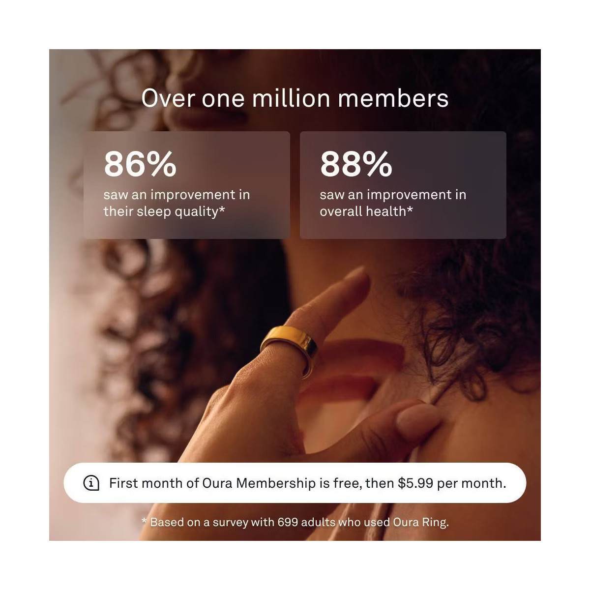 Oura Ring 4 Gold - Size 7 | Target