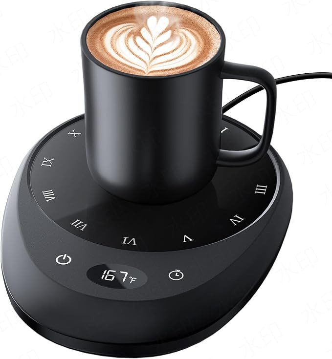 MEION Coffee Mug Warmer for Desk, Coffee Cup Warmer, 4 Temp Settings & 1-12H Timer, Coffee Warmer... | Amazon (US)