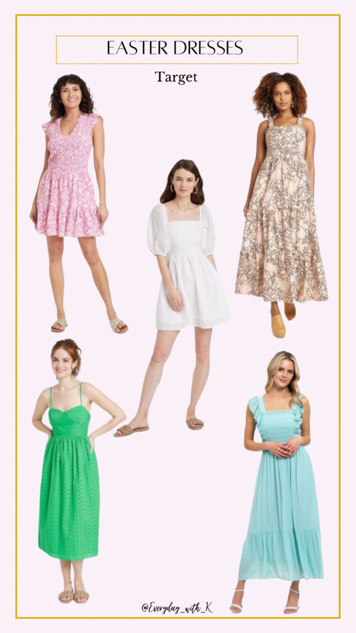 Target Easter Dresses

#LTKstyletip #LTKSeasonal #LTKunder50