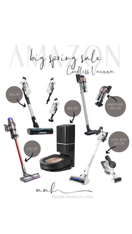 I'm OBSESSING over these cordless vacuums on sale during Amazon Big Spring Sale!

#LTKhome #LTKsalealert