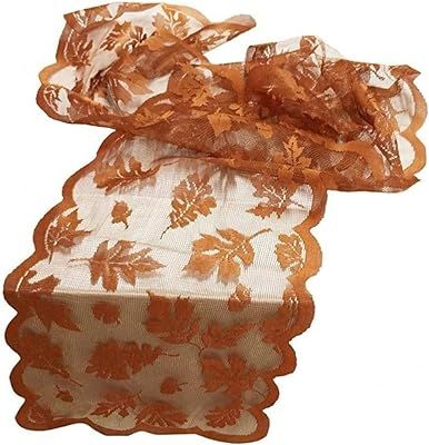 Thanksgiving Table Runner, 13 X 72 Inch Fall Table Runner Thanksgiving Decorations, Maple Leaves Har | Amazon (US)