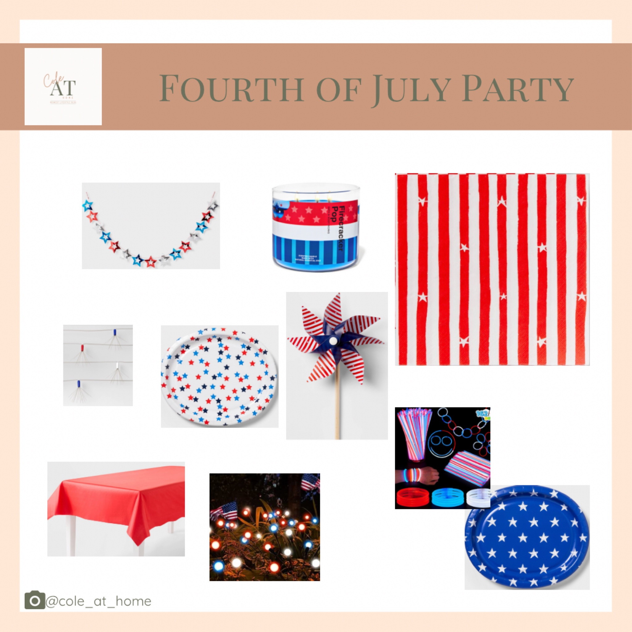 Fourth of July, patriotic, outdoor activities, outdoor 

#LTKParties #LTKSeasonal