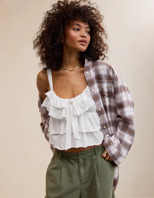 Aerie Ruffle Tank Top | Aerie
