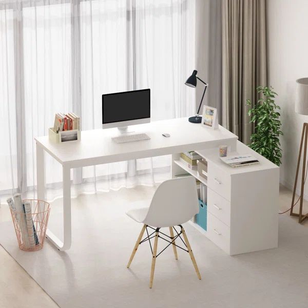 Latwon L-Shape Desk | Wayfair North America