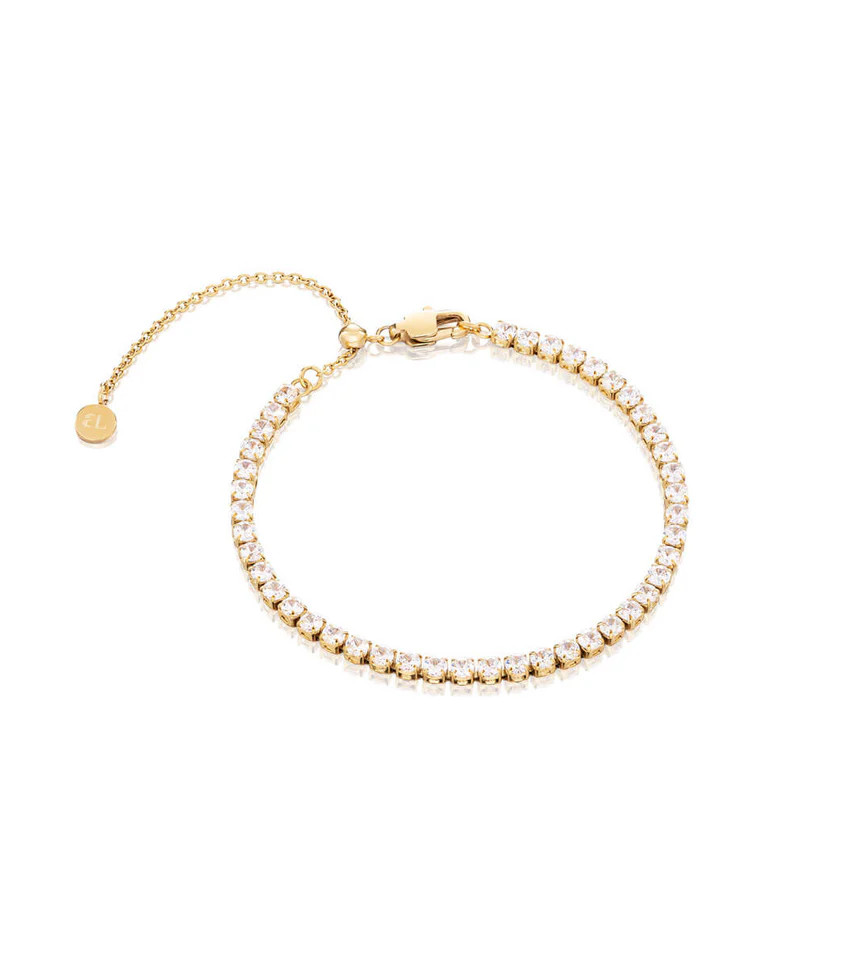 Tennis Bracelet (Gold) | Abbott Lyon