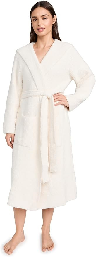 Barefoot Dreams CozyChic Ribbed Hooded Robe | Amazon (US)