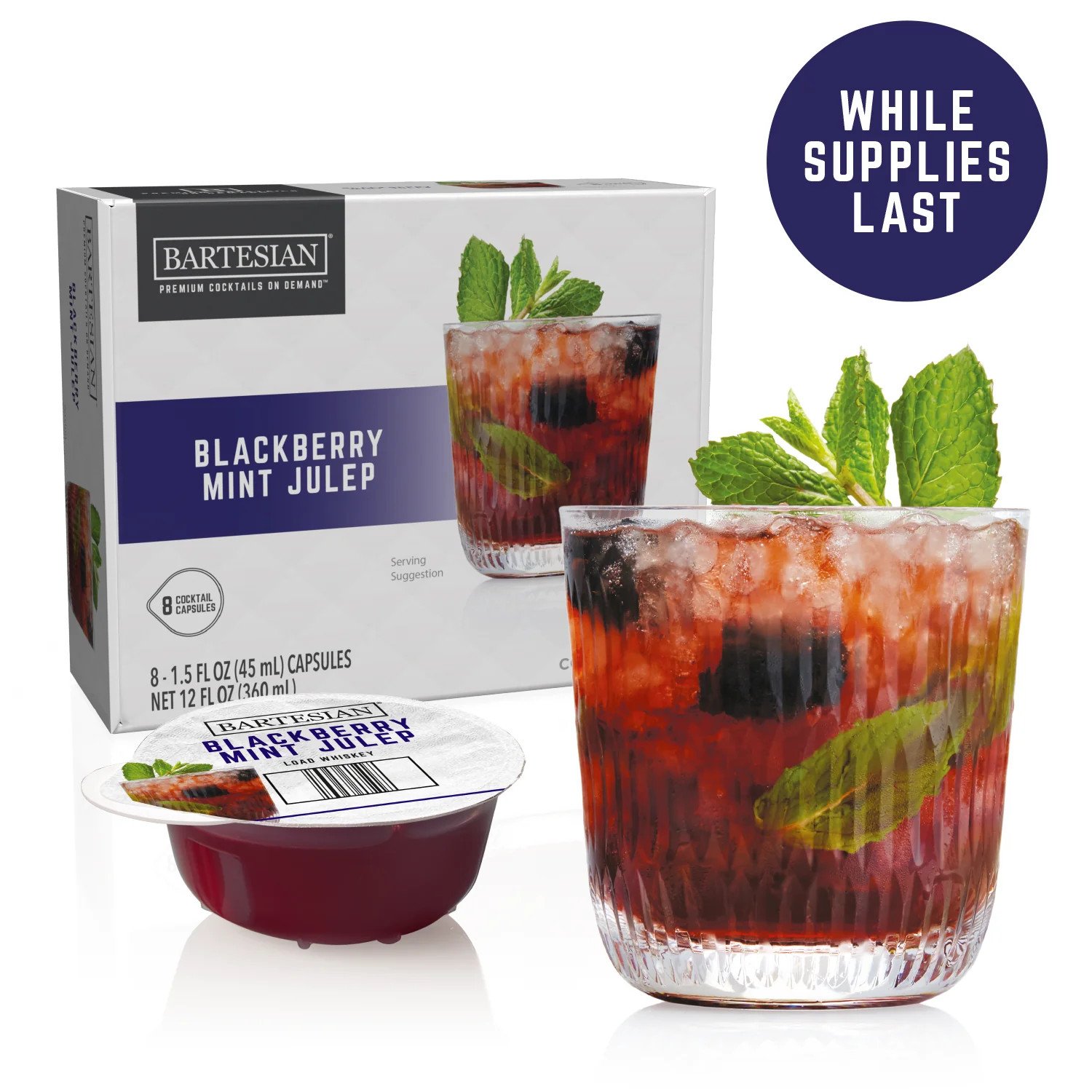 Blackberry Mint Julep | Bartesian