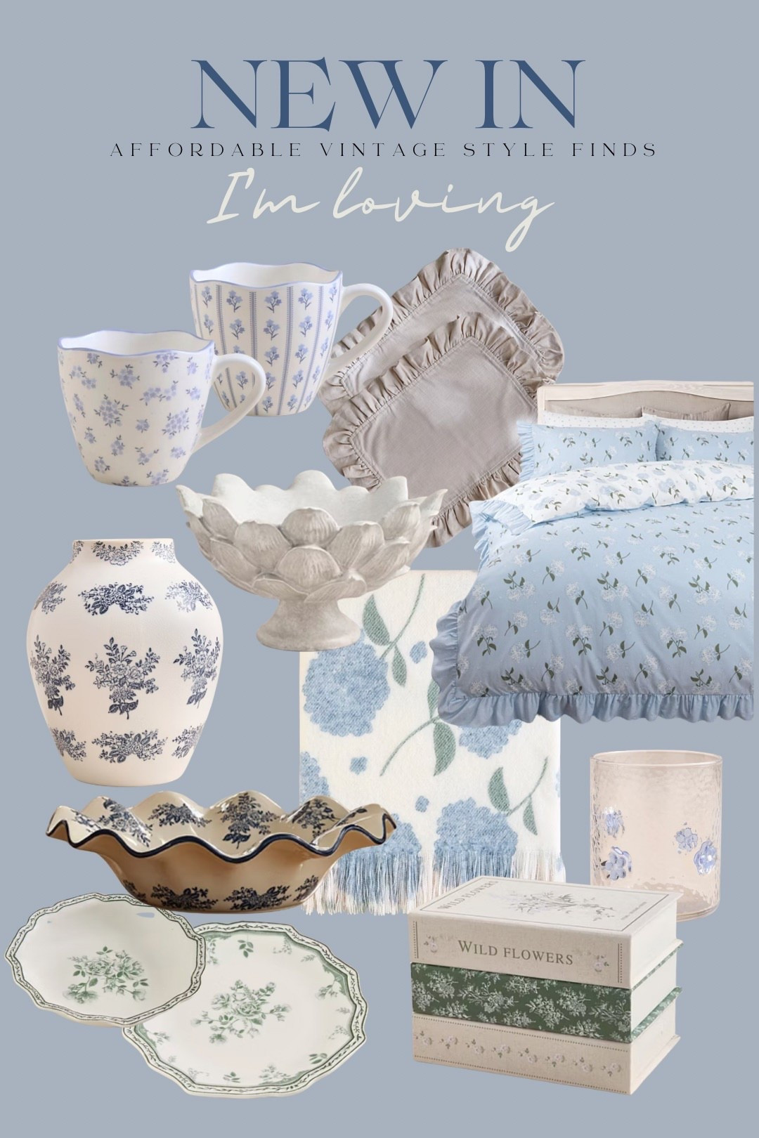 Supermarket home decor 🩵☁️ 

#LTKhome #LTKspring #LTKstyletip