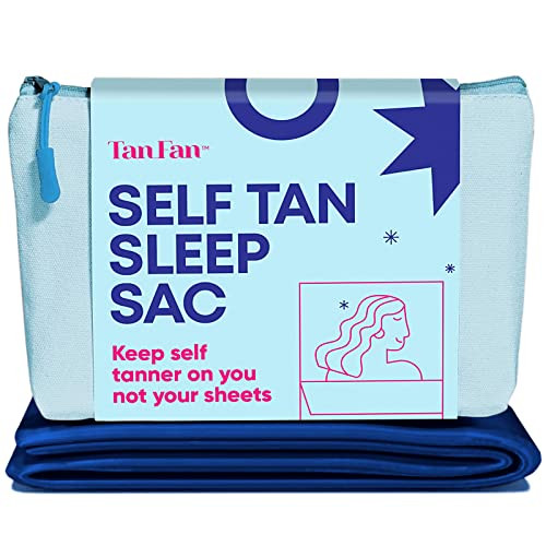 Tan Fan Self Tan Sleep Sac - Keep Sheets Clean from Self Tanner Stains - 100% Cooling Silky Poly ... | Amazon (US)