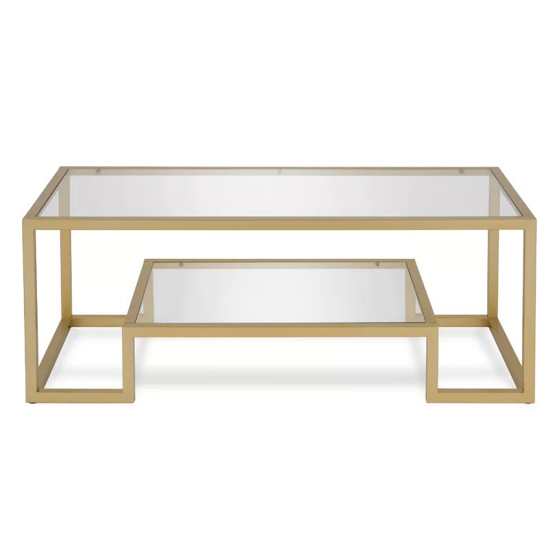 Imel Frame Coffee Table with Storage | Wayfair North America