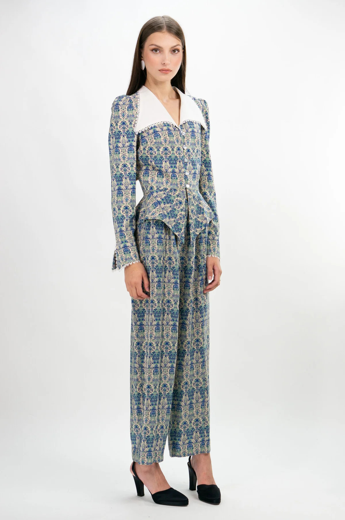 Keaton Pant Paisley Print | Kristinit