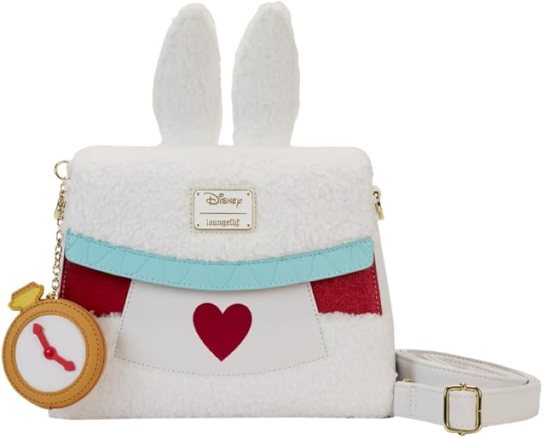 Loungefly Alice in Wonderland White Rabbit Crossbody Bag | Amazon (US)