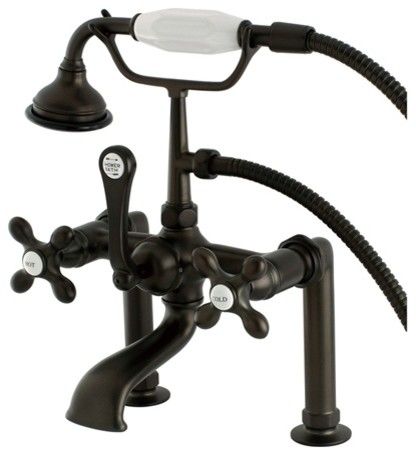 https://www.houzz.com/product/62617275-aqua-eden-deck-mount-clawfoot-tub-faucet-oil-rubbed-bronze-tr | Houzz 