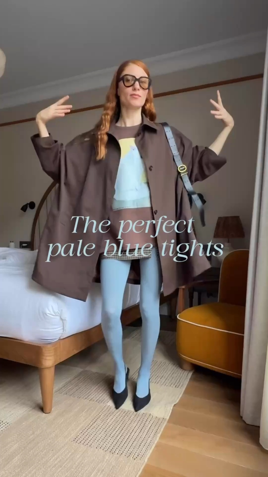 the perfect pale blue tights for spring! I am wearing size M with body height 1,77m 

#LTKeurope #LTKdeutschland #LTKspring