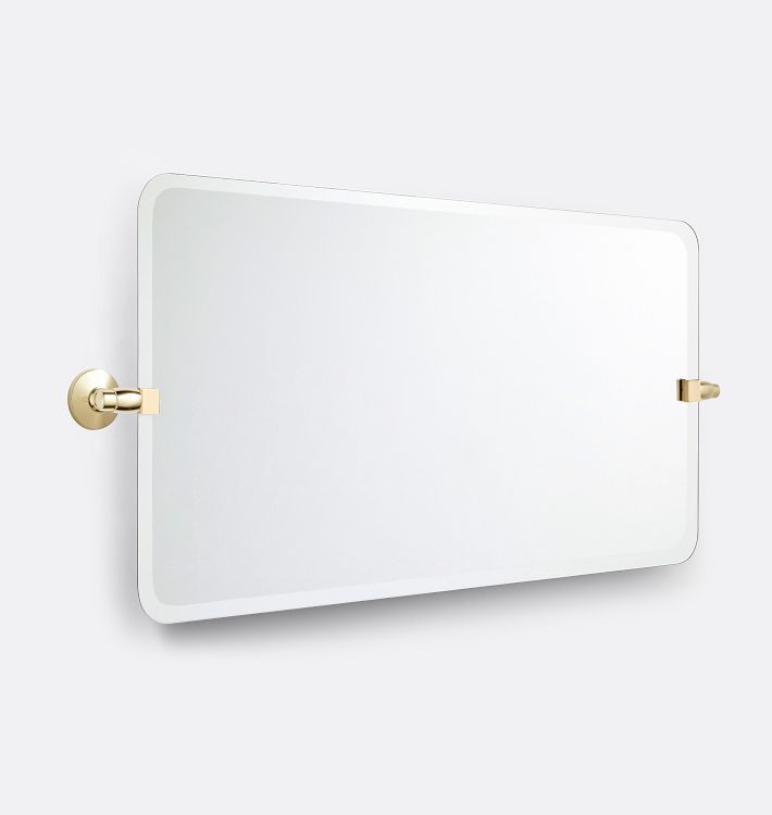 Eastmoreland Frameless Wide Rectangle Pivot Mirror | Rejuvenation