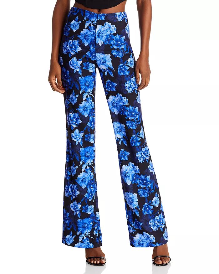 Teeny Floral Flared Bootcut Pants | Bloomingdale's (US)