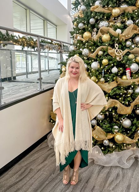 Looking for a holiday outfit? Look no further then this green dress. 

#LTKHoliday #LTKparties #LTKSeasonal