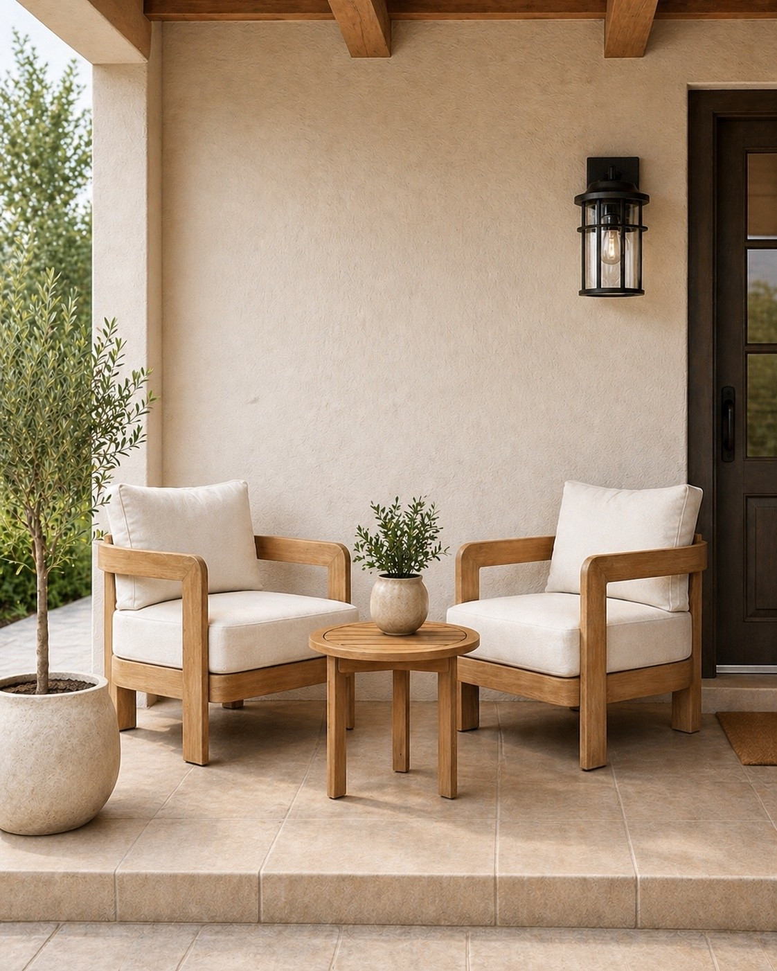 This little porch setup will instantly elevate your space 🤍
Simple pieces, big impact—everything linked is from Wayfair. 

#LTKHome #LTKSaleAlert