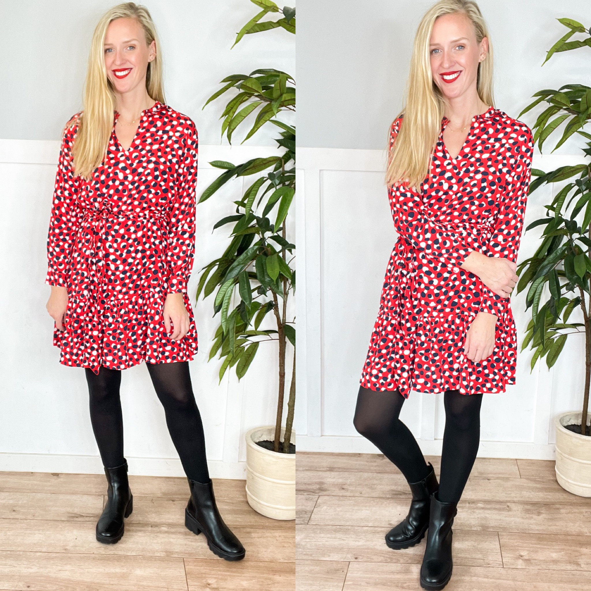 New Walmart holiday dress. I sized up to a medium to add length

#LTKSeasonal #LTKHoliday