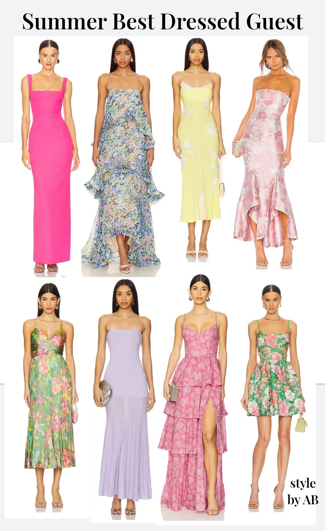 Summer wedding guest dresses 
Best dressed wedding guest 
Beautiful dresses 
Summer style
Bright vibes 

#LTKSummerEdit #LTKStyleTip #LTKWedding