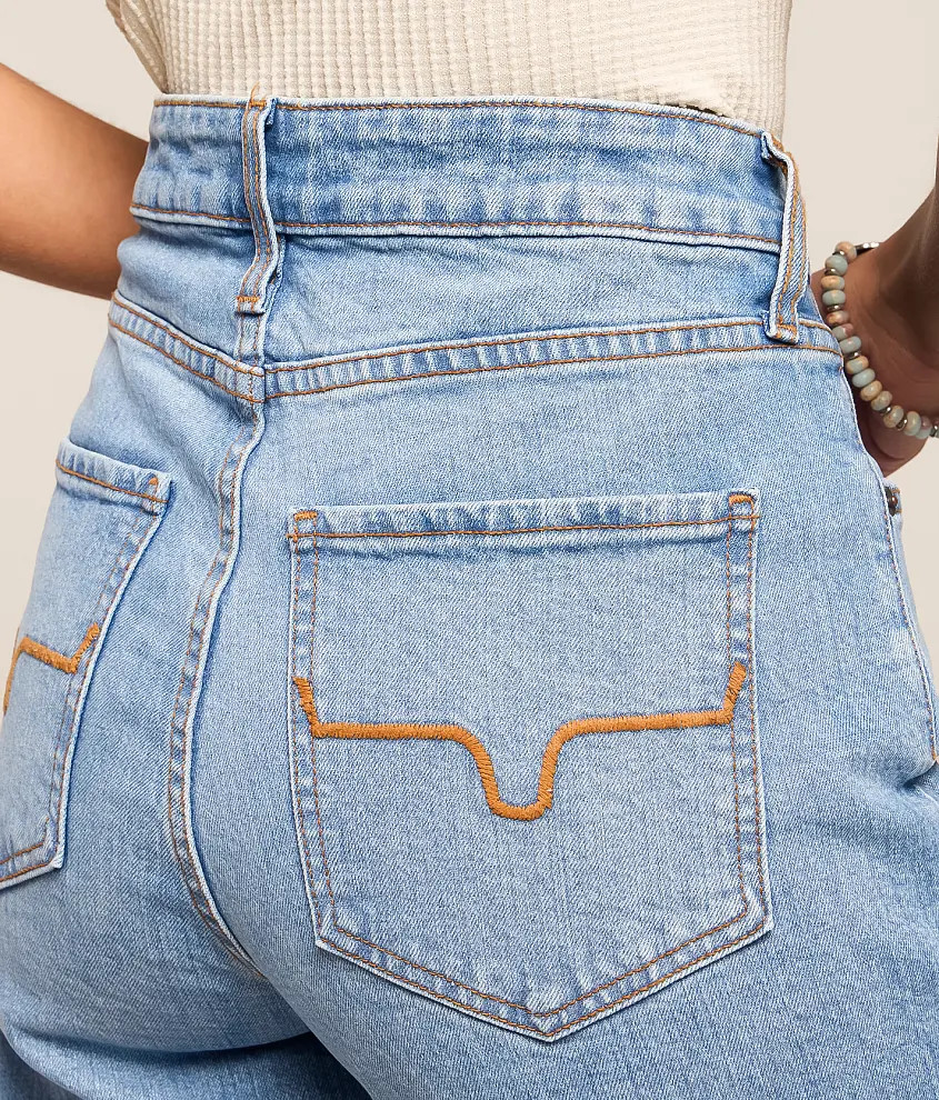 Zoey High Rise Stovepipe Wide Leg Stretch Jean | Buckle