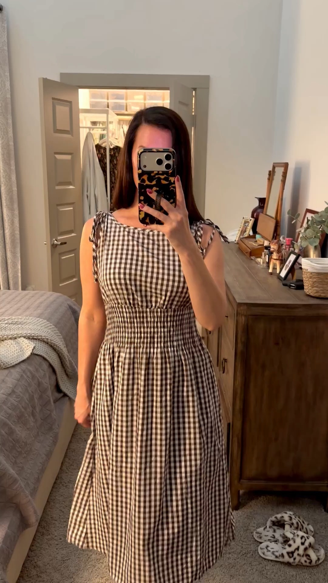 Amazon // fall dresses // fall ootd // gingham // Amazon finds // under $50