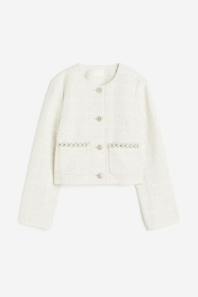 Bead-detail jacket | H&M (UK, MY, IN, SG, PH, TW, HK)