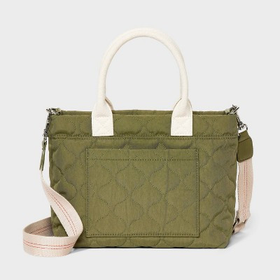 Small Tote Handbag - Universal Thread™ Green | Target