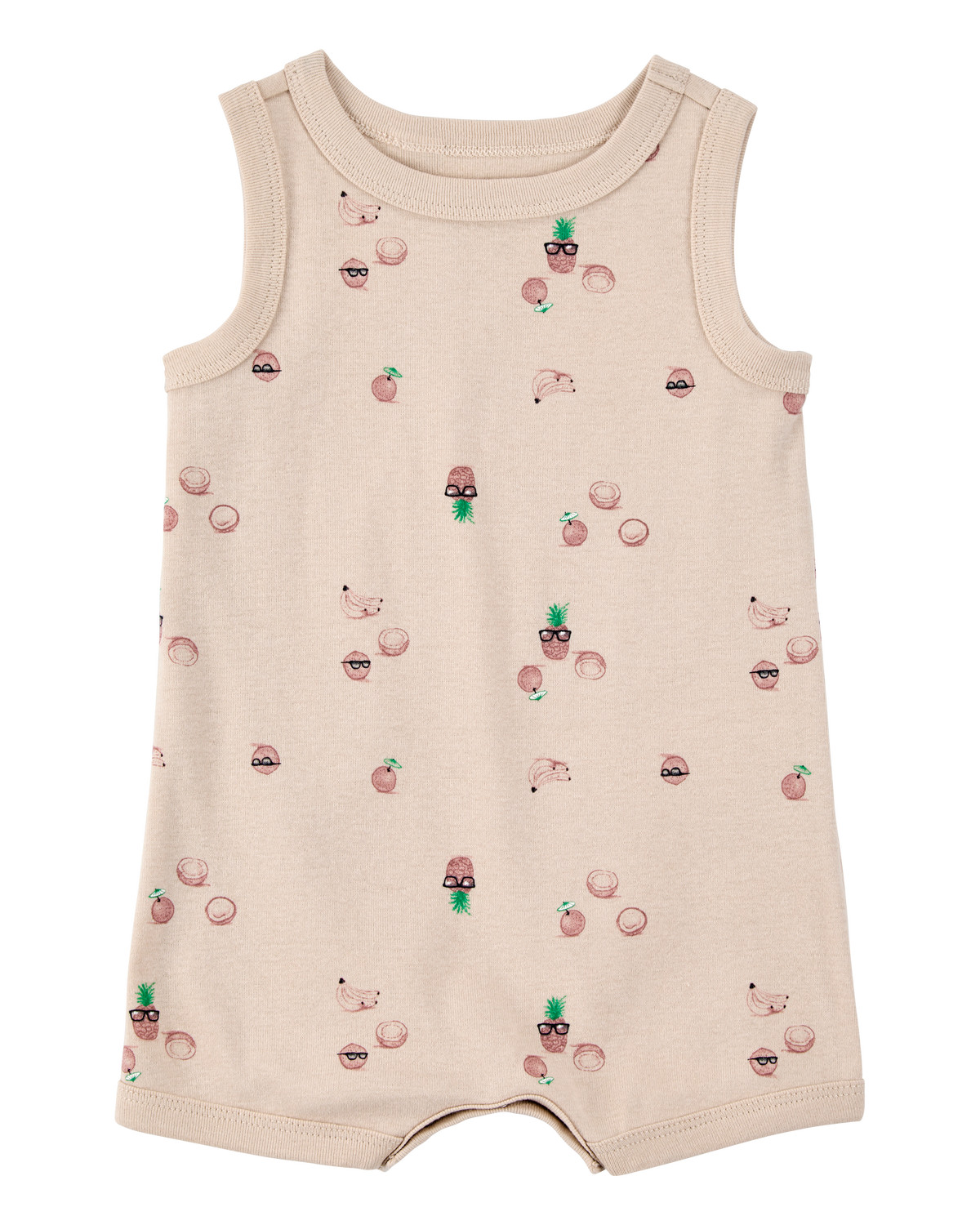 Baby Coconut Print Cotton Romper - Carter's | Carter's | Carter's Inc