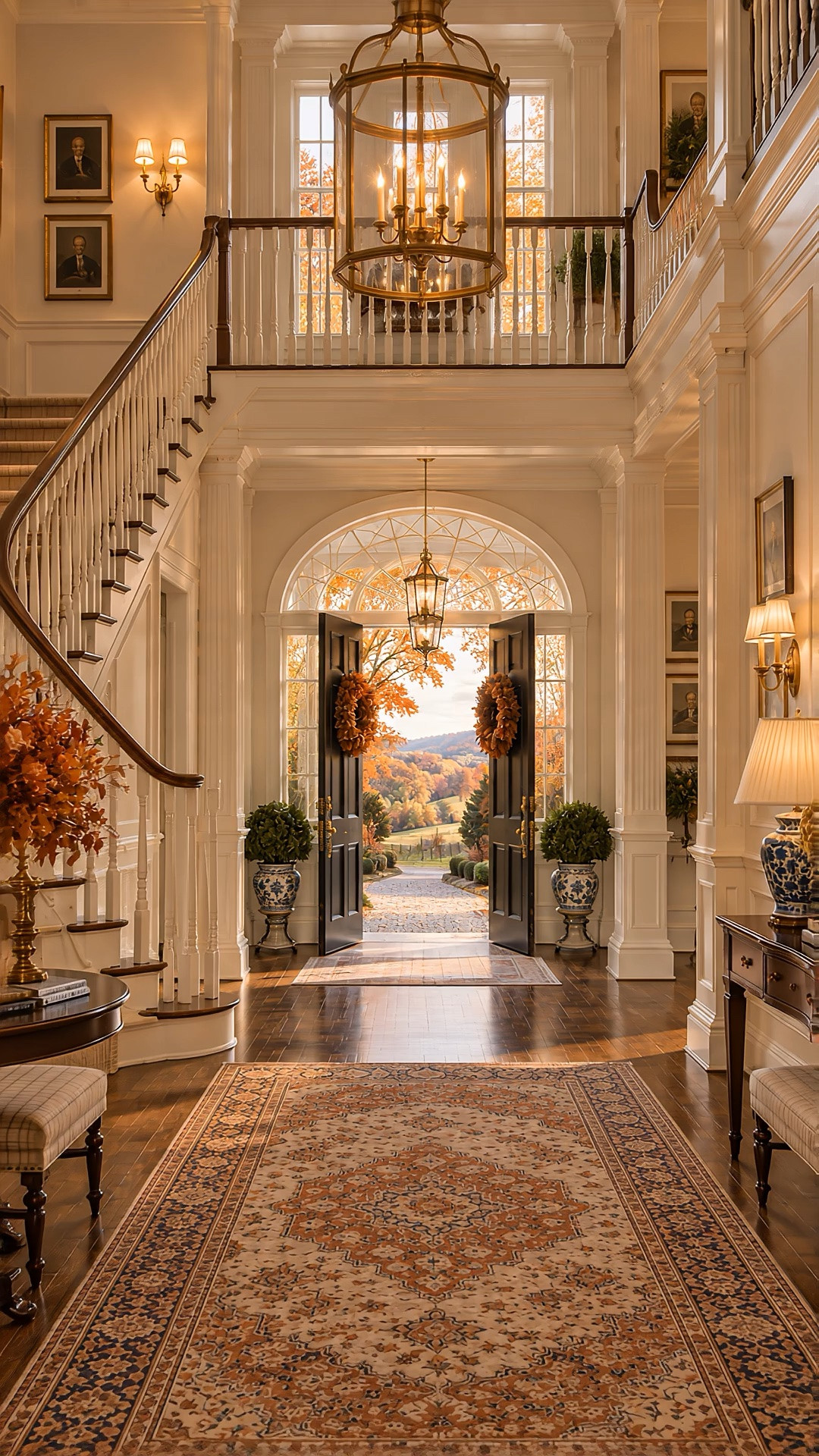 Grand Colonial Georgian 🤎 A timeless estate-inspired entry with elegant millwork, classic architecture, antique-inspired details & refined traditional decor.

#ColonialGeorgian #ColonialHome #TraditionalHome #LuxuryHome #ClassicInteriors #TimelessDesign #HomeDecor #LTKHome

#LTKSeasonal #LTKHome