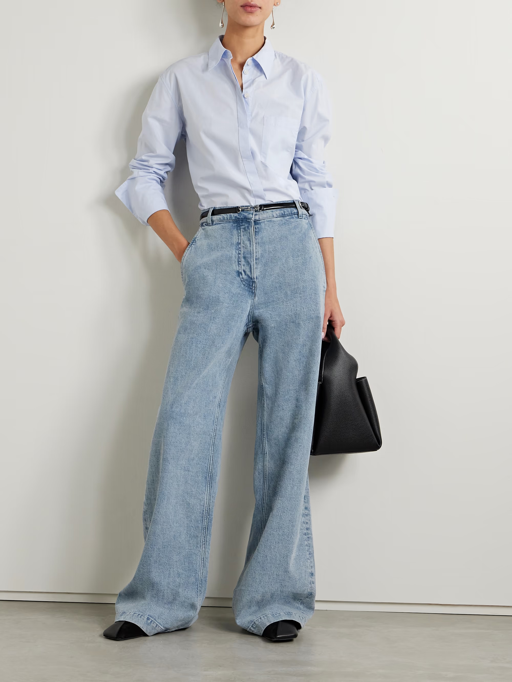 ANOTHER TOMORROW+ NET SUSTAIN mid-rise straight-leg organic jeans | NET-A-PORTER APAC