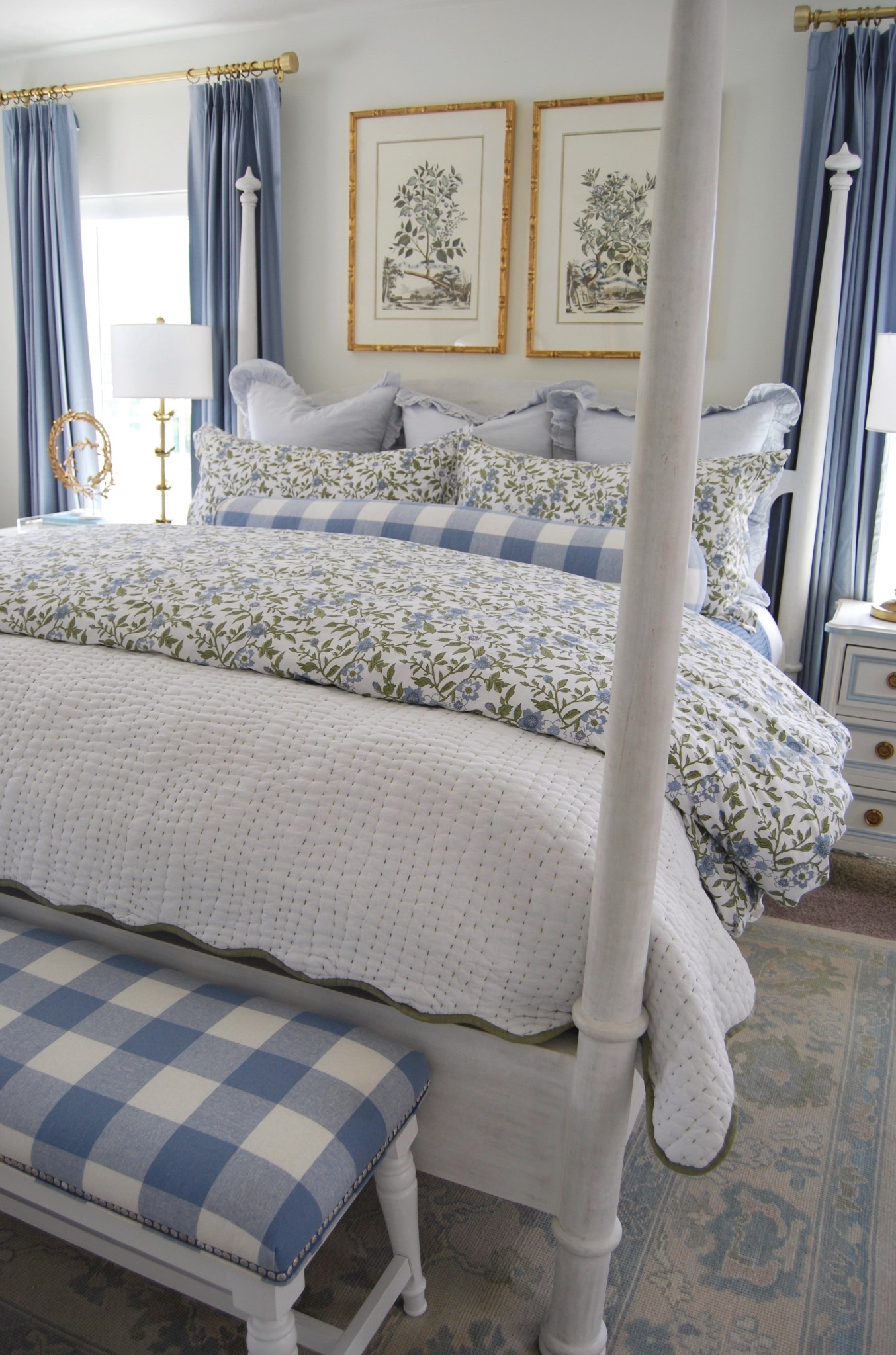 Owners suite refresh! Love the fresh greens and blues! 


#LTKFindsUnder100 #LTKHome