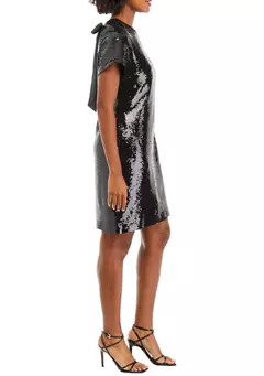 Crown & Ivy™ Women's Solid Sequin Dress | Belk
