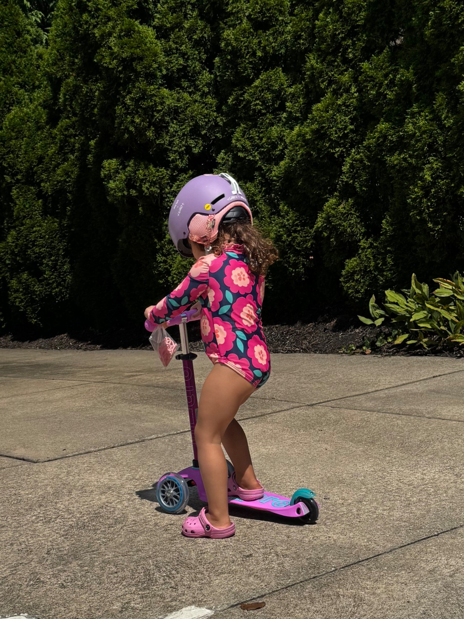 Scooter season! Got my baby girl who is 2.5 a scooter of her own and she is shredding! 

#LTKKids #LTKActive #LTKFamily