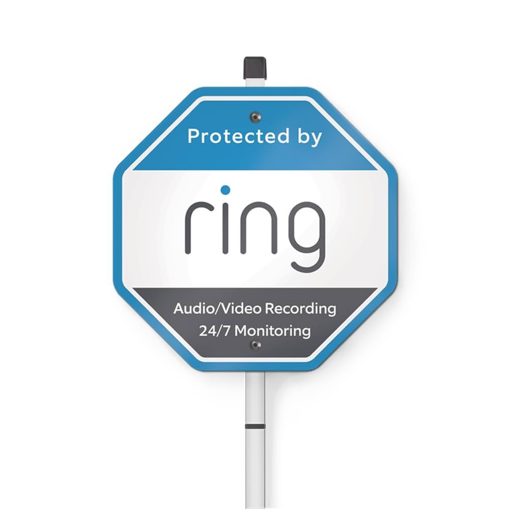 Ring Security Yard Sign - Alarm Monitoring | Amazon (US)