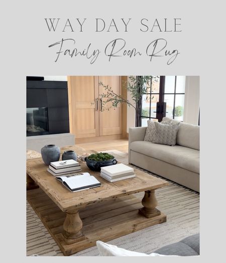 Our family rug is currently part of Wayfair’s “Way Day” sale.  I love it because it’s an indoor/outdoor rug, making it wonderfully durable for high traffic areas.

#LTKxWayDay #LTKHome