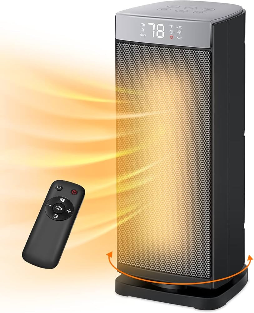Sunnote Space Heater for Indoor Use, 1500W Fast Heating, Electric & Portable Ceramic Heaters with... | Amazon (US)