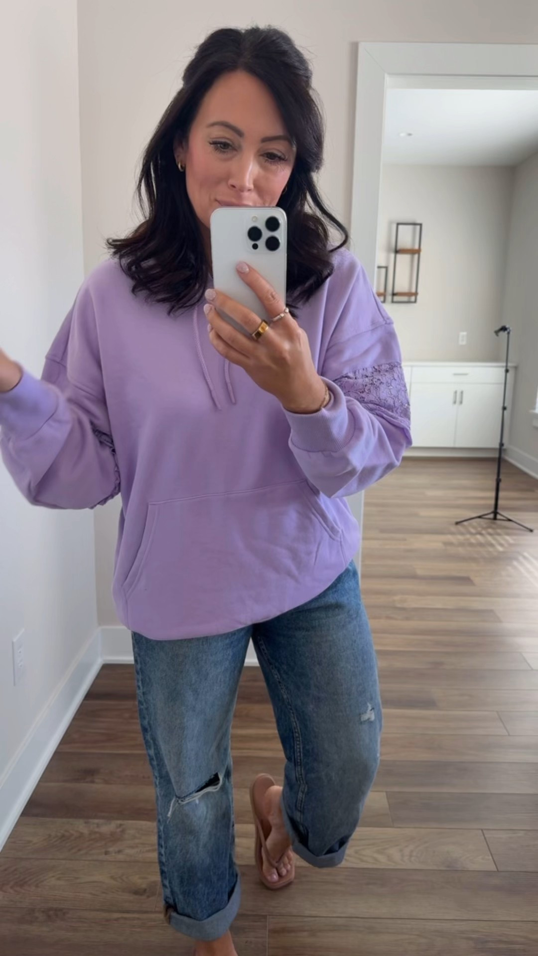 TARGET 🎯 TUESDAY 
 • medium sweatshirt 
• size 6 denim 


#LTKgrwm #LTKMidsize #LTKootd